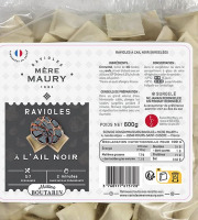 Ravioles Mère Maury - [Surgelé] Ravioles à l'Ail Noir (4,5%) ''Maison Boutarin'' - 600g