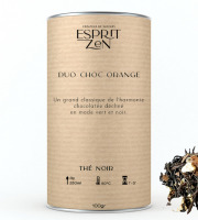Esprit Zen - Thé Noir "Duo Choc Orange" - chocolat - orange - Boite 100g