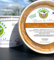 Glaces de Meuse - Crème Glacée Caramel au Beurre Salé 360 grx 5