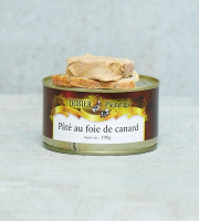 Ferme de Pleinefage - Terrine campagnarde porc et foie gras de canard - pot de 190g