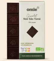 Omie - DESTOCKAGE - Chocolat noir 75% - 100 g