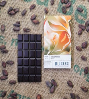 Diggers Manufacture de chocolat - Tablette chocolat noir 75% bean to bar