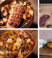 La Ferme Des Gourmets - [Précommande]  Panier Weekend pour 4 personnes : Rosbeef, Bourguignon, Terrine Et Saucisson