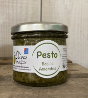 Les amandes et olives du Mont Bouquet - Pesto vert aux amandes