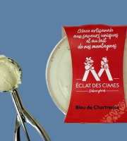 Eclat des cimes - Crème glacée au fromage Bleu de Chartreuse 440 ml