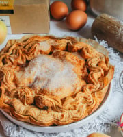 Ferme Sereine en Périgord - Tourtière Pommes Armagnac pour 4 à 6 personnes - 600 g