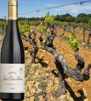 Château Saint Estève d'Uchaux - Vieilles Vignes Rouge 2019 Fûts de chêne AOP Massif d’Uchaux Villages