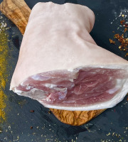 Boucherie Lefeuvre - Jarret de porc salé Duroc d'olives