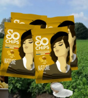 SO CHiPS - Chips Nature Label Qualité Artisan • !! Pack évènement 256x40g !!