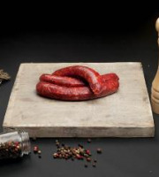 Nature et Régions - Saucisses de Bœuf Charolais Piment d'Espelette 1kg