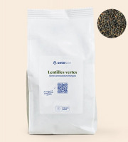 Omie - DESTOCKAGE - Lentilles vertes - 500 g