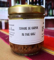 Le Confit d'Ascain - Terrine de chapon fermier au foie gras 190g