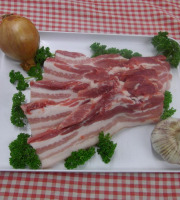 Ferme Tradi-Bresse - Poitrine fraiche de porc plein air 4 tranches