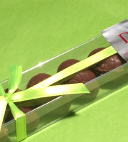 Déclinaison Chocolat - Barrette 8 Petits Oeufs De Pâques Fourrés Praliné