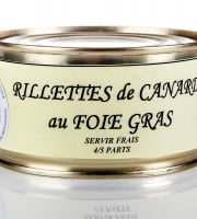 La Ferme des Roumevies - Rillettes de canard au Foie Gras 200 g - 30% de Foie Gras