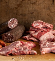 Ferme Arrokain - [Précommande] Colis de viande fraîche de Porc basque Kintoa AOP – 5 kg