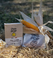 Grain Pop - Maïs à Popcorn Nature - 3 sachets