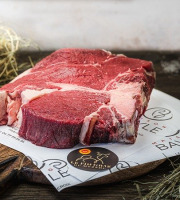 Maison BAYLE - Champions du Monde de boucherie 2016 - T-bone de bœuf Fin Gras du Mézenc AOP - 1kg400