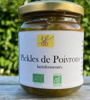 La Ferme du Bief - Pickles de poivrons lactofermentés 200g
