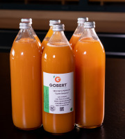 Gobert, l'abricot de 4 générations - Nectar d'abricot Cuvée Bergeron - lot de 6 bouteilles d'1L