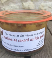 Des Poules et des Vignes à Bourgueil - Moelleux de Canard au Foie Gras