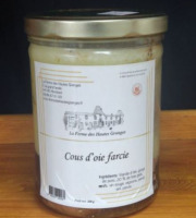 Ferme des Hautes Granges - Cous d'oie farcie à son foie gras