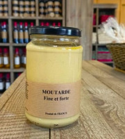 Mam'zelle Liberté et Piments et Moutardes du Périgord - Moutarde Fine & Forte 200g