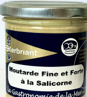 Conserverie Kerbriant - Moutarde fine et forte à la salicorne - 180g