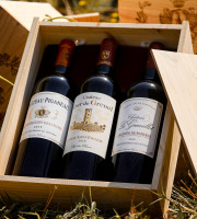 Vignobles Brunot - Coffret Bois "Vins Premium de Bordeaux" dont Saint-Emilion Grand Cru - 3x75cl