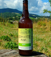 Bipil Aguerria - Bière blonde IPA 1x75cl - Lasai - Bière Basque
