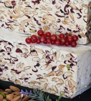 Nougats Laurmar - Nougat blanc tendre aux Cranberries 2x1kg