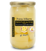 Conserves Guintrand - Demi Poires Williams De Provence Au Sirop - Yr - Bocal 720ml