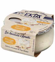 Bastidarra – Ekia - Riz au lait vanille  - 8 pots