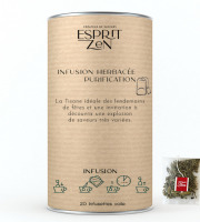Esprit Zen - Infusion herbacée "Purification" - Boite de 20 Infusettes