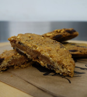 Pâtisserie Kookaburra - Cookies Noisettes fourrés aux Gianduja
