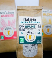 Maltivor - Malti’Mix pour Muffins & Cookies BIO - 250 g