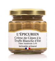 L'Epicurien - Crème  de Cèpes à la Truffe Blanche d'Été