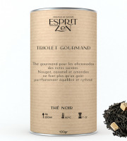 Esprit Zen - Thé Noir "Triolet Gourmand" - nougat - amande - caramel - Boite 100g
