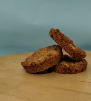 Pâtisserie Kookaburra - Cookies aux Noix et Noix d'Amazonie Bio x3