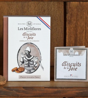 Les Mirliflores - Biscuits cannelle éclats d'amandes - Biscuits de la joie 160g