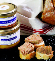 Alban Laban - Terrine de magret de canard au foie gras 100g