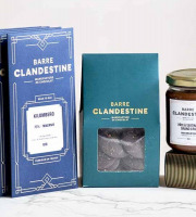 Barre Clandestine - Coffret de chocolat bean to bar - 50 Nuances de noir - 570g
