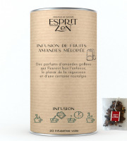 Esprit Zen - Infusion de Fruits "Amandes Mélopée" - Boite de 20 Infusettes