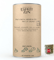Esprit Zen - Infusion herbacée "Ah la ligne !" - Boite de 20 Infusettes
