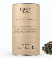 Esprit Zen - Thé Vert "Duo Litchi Mangue" - litchi - mangue - Boite 100g