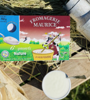 Fromagerie Maurice - Yaourt Nature x6