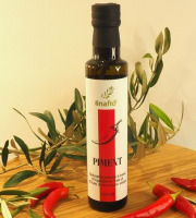 Tinafto - Huile d'olive infusée au piment - 250ml