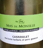 Mas de Monille - Cassoulet-1200 g- haricots tarbais-porc noir Gascon