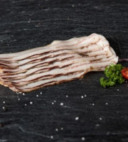 Ferme Arrokain - Ventrèche de porc basque Kintoa tranchée