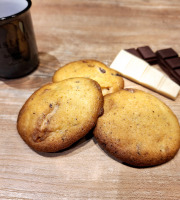 Les Gourmandises de Luline - Cookies DOUBLE chocolat (sans gluten, sans produit laitier) x12